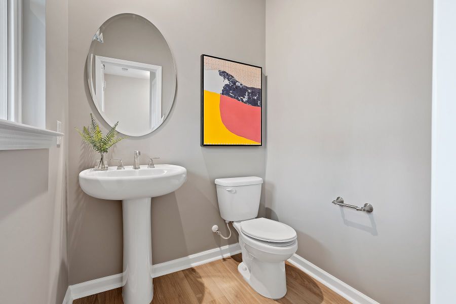 Representative furnished interior of a home built from the Henderson by Tri Pointe Homes in Alton Creek, Mint Hill (Image 41).