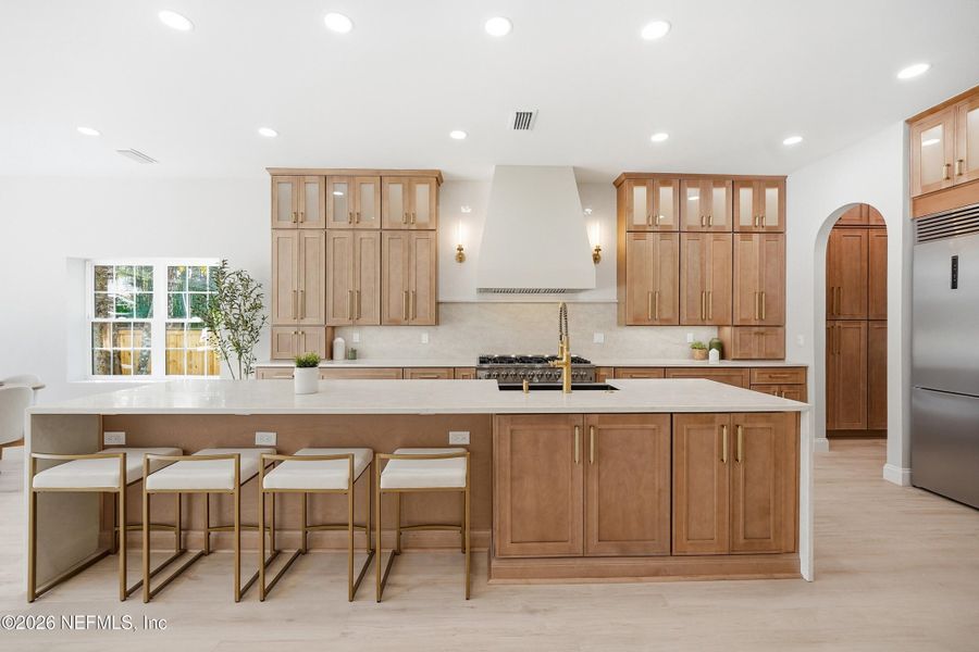 Furnished interior view inside a new home in , Atlantic Beach (Image 7).