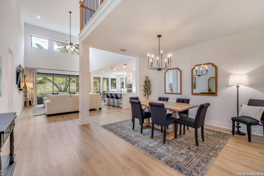 Furnished interior view inside a new home in Ventana Park, Bulverde (Image 6). Furnished interior view inside a new home in Ventana Park, Bulverde (Image 6).