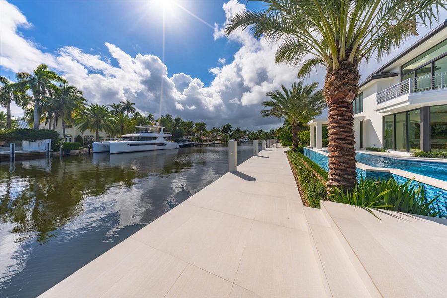 Exterior details and patio area of a home in , Fort Lauderdale (Image 49).