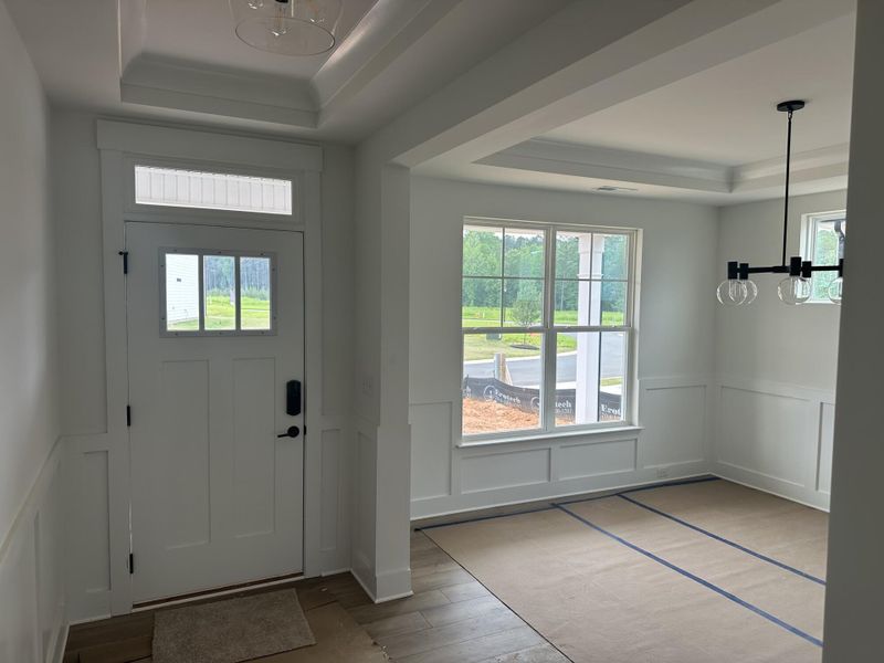 In-progress construction of a new home in The Enclave at Laurelbrook, Sherrills Ford, NC (Image 10).