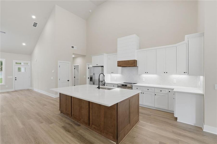 Furnished interior view inside a new home in , Gainesville (Image 11).