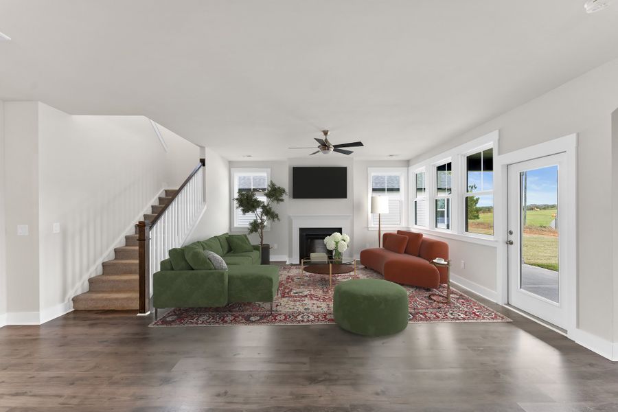 Reedy Living Room Furnished