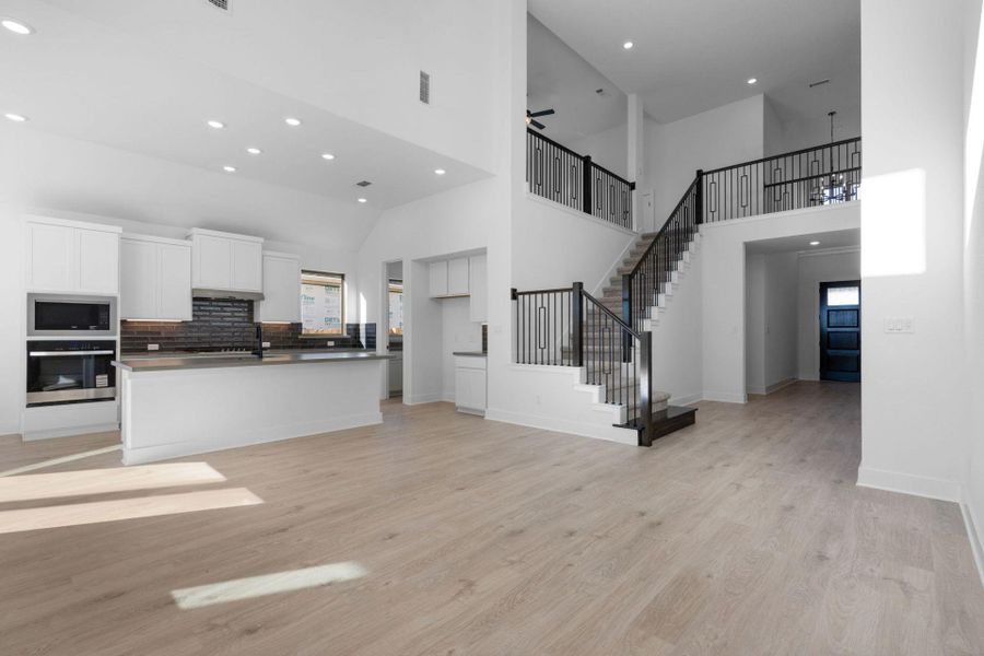 From Family Room to Open Concept Kitchen