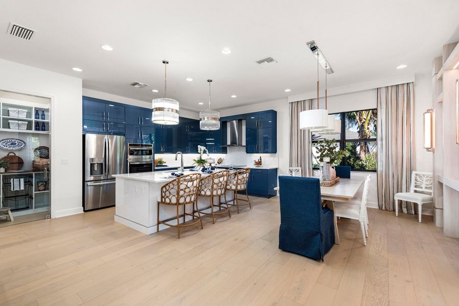 Representative furnished interior of a home built from the Belize by GL Homes in Valencia Harbor (55+), Fort Myers (Image 7).