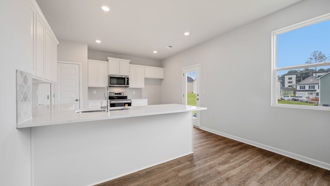 Furnished interior view inside a new home in Willowbrook, Winder (Image 4).