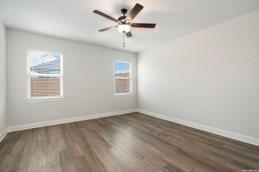 Spacious, unfurnished interior of a new home in Hightop Ridge, Converse (Image 10). Spacious, unfurnished interior of a new home in Hightop Ridge, Converse (Image 10).