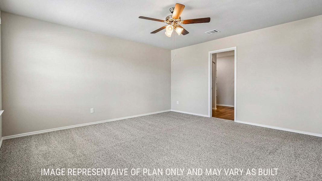 Spacious, unfurnished interior of a new home in Eagles Landing, Waco (Image 25).