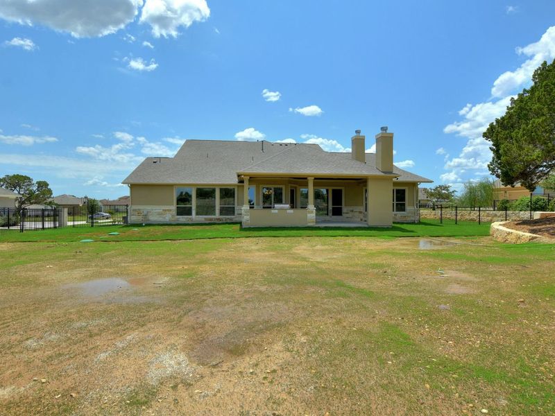 Representative exterior details of a home built from the Madera II by Giddens Homes in Scofield Farms Estates, Georgetown (Image 94).