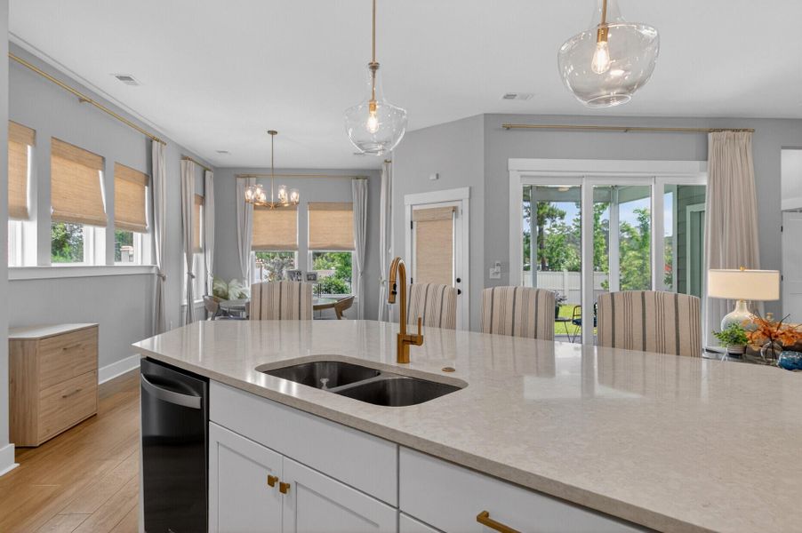 Furnished interior view inside a new home in , Summerville (Image 11).