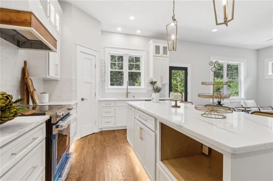 Furnished interior view inside a new home in , Pine Lake (Image 41).