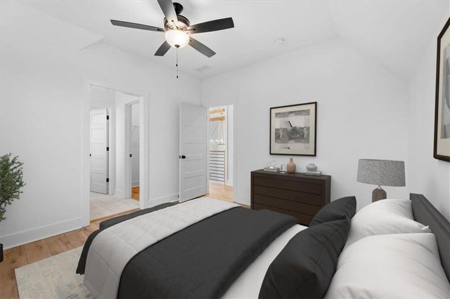 Furnished interior view inside a new home in , Gainesville (Image 56).