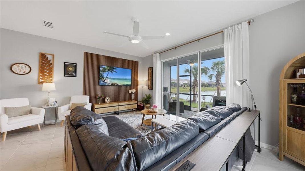 Furnished interior view inside a new home in , Sarasota (Image 5).