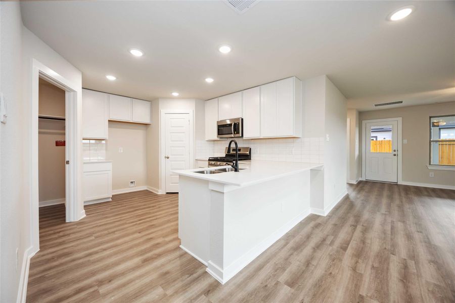 Furnished interior view inside a new home in The Villages at Westpointe, Dayton (Image 10).