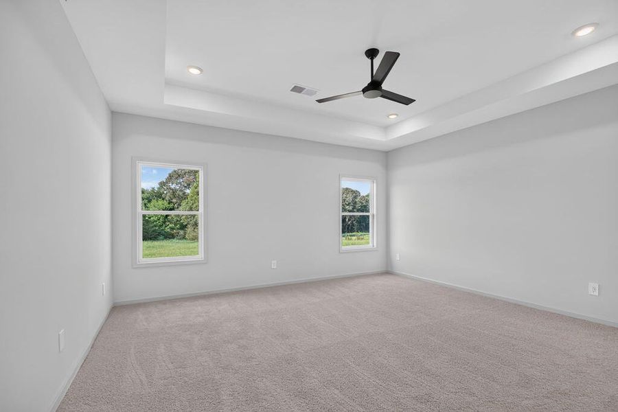 Spacious, unfurnished interior of a new home in Veal Meadows, Roopville (Image 25). Spacious, unfurnished interior of a new home in Veal Meadows, Roopville (Image 25).