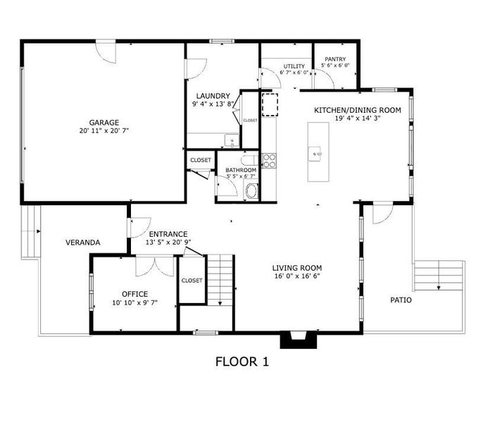 2D floor plan layout of this home in , Belmont, NC (Image 2). 2D floor plan layout of this home in , Belmont, NC (Image 2).