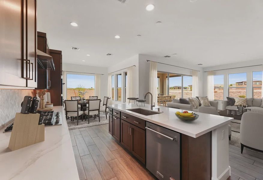 Virtually Staged Kitchen - 4 of 31