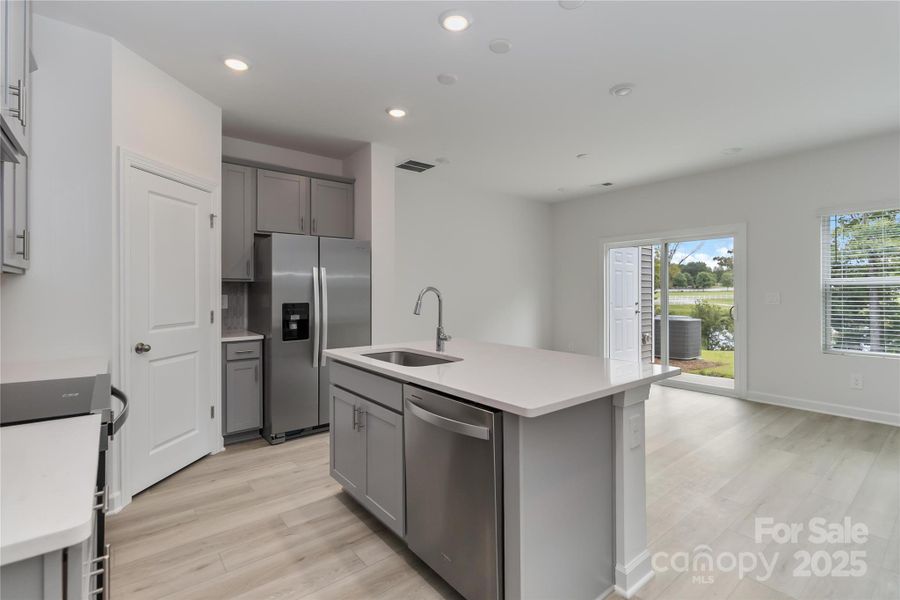 Furnished interior view inside a new home in , Charlotte (Image 10).