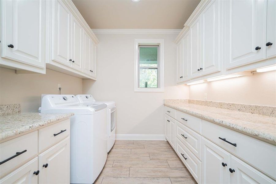 Furnished interior view inside a new home in , Longview (Image 11).