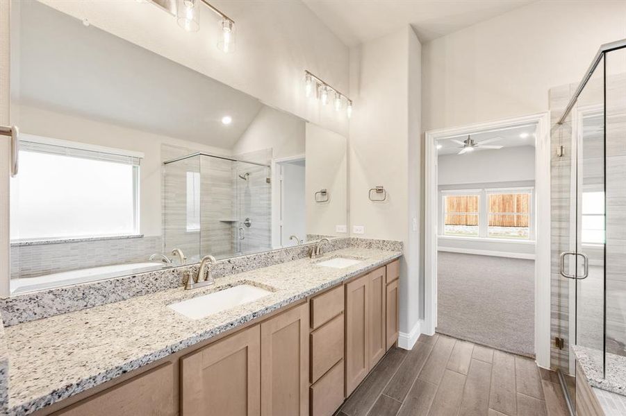 Furnished interior view inside a new home in Sonoma Verde, McLendon-Chisholm (Image 15).