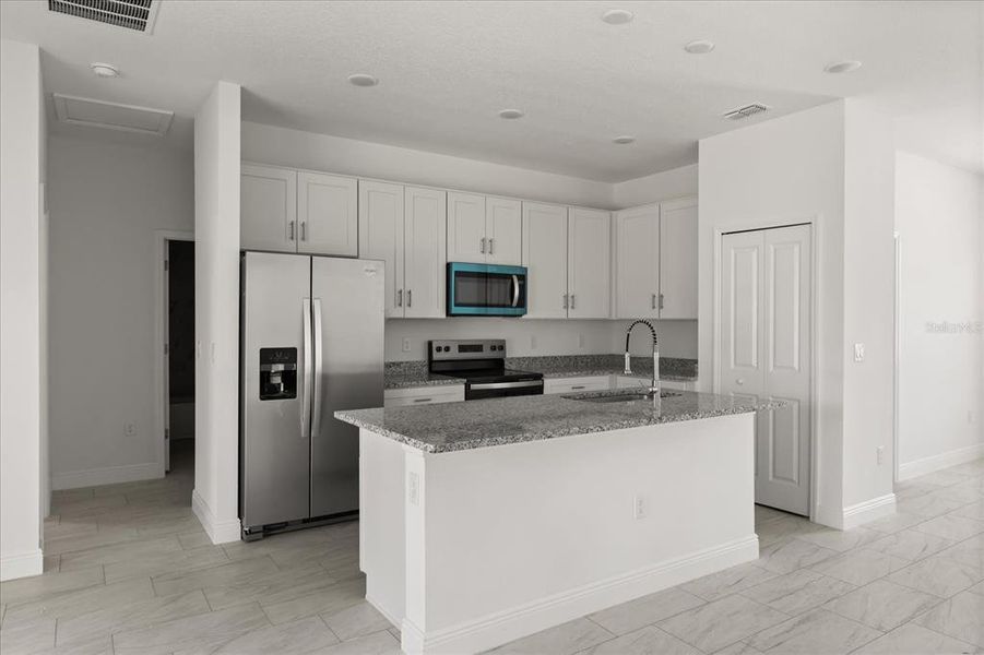 Furnished interior view inside a new home in , Citrus Springs (Image 6).