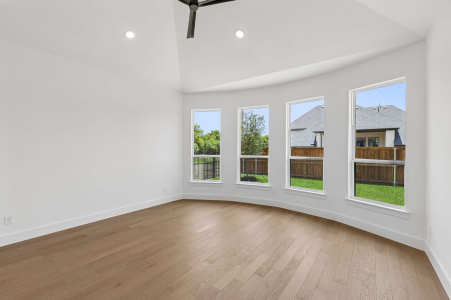 Spacious, unfurnished interior of a new home in The Parks at Wilson Creek, Celina (Image 43). Spacious, unfurnished interior of a new home in The Parks at Wilson Creek, Celina (Image 43).