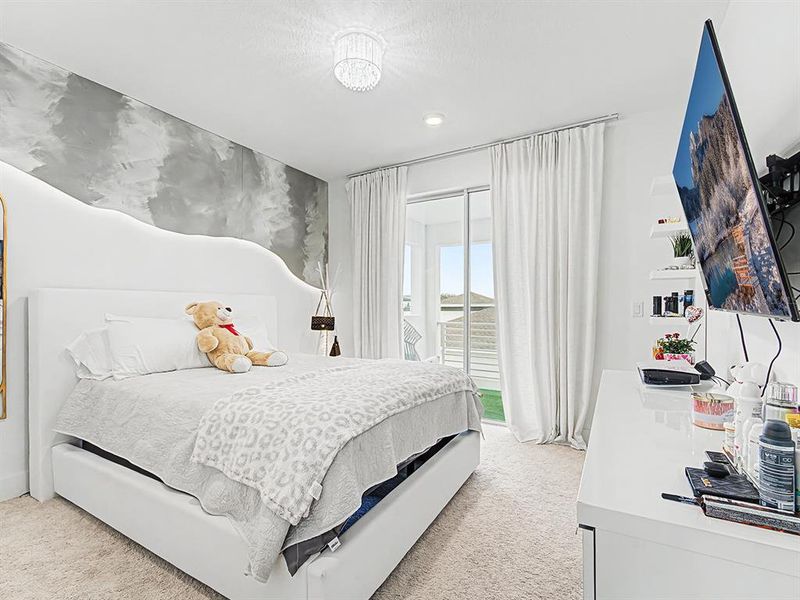 Furnished interior view inside a new home in , San Antonio (Image 43).