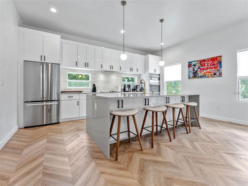 Furnished interior view inside a new home in , Tampa (Image 29).