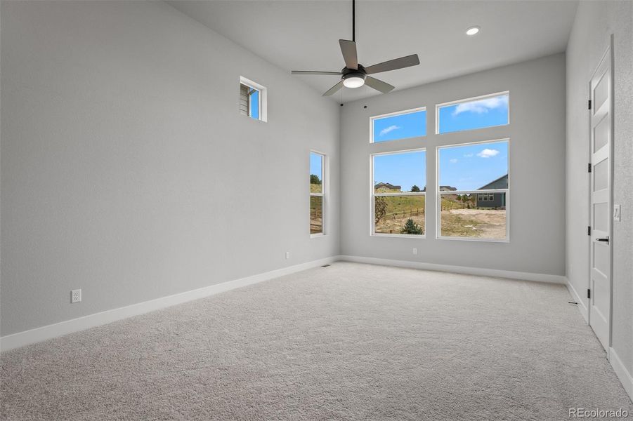 Spacious, unfurnished interior of a new home in Cloverleaf – Mountainview Collection, Monument (Image 29).