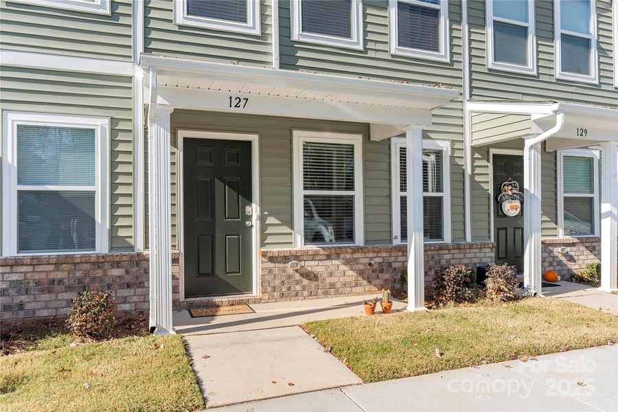 Exterior details and patio area of a home in , Lincolnton (Image 2).