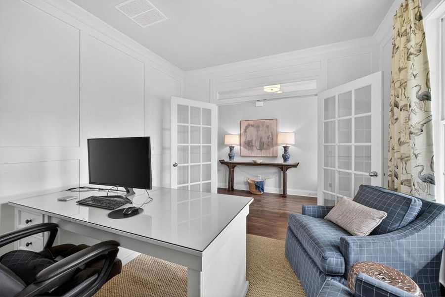 Furnished interior view inside a new home in Hemingway, Flowery Branch (Image 32).