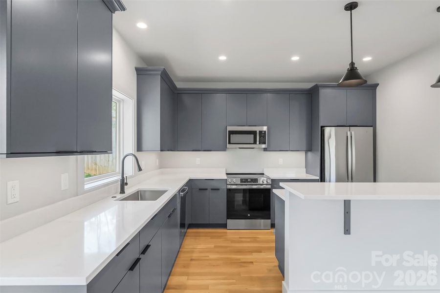 Furnished interior view inside a new home in , Asheville (Image 14).
