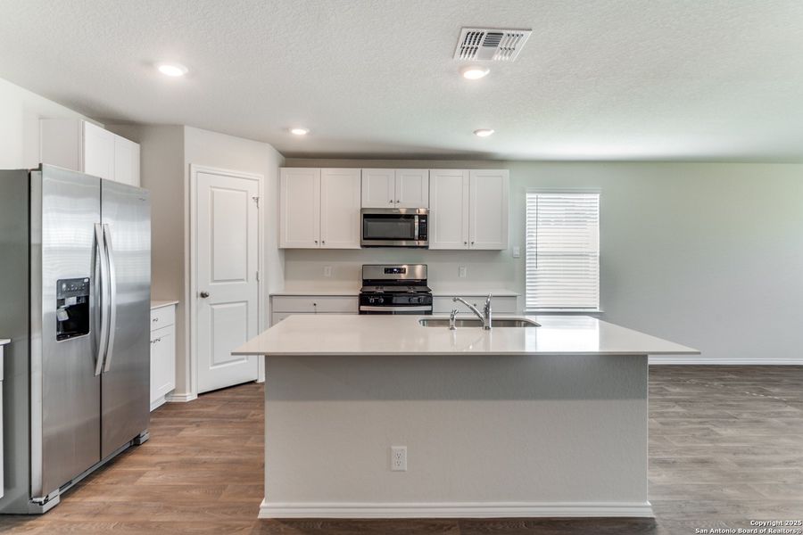 Furnished interior view inside a new home in , San Antonio (Image 8). Furnished interior view inside a new home in , San Antonio (Image 8).