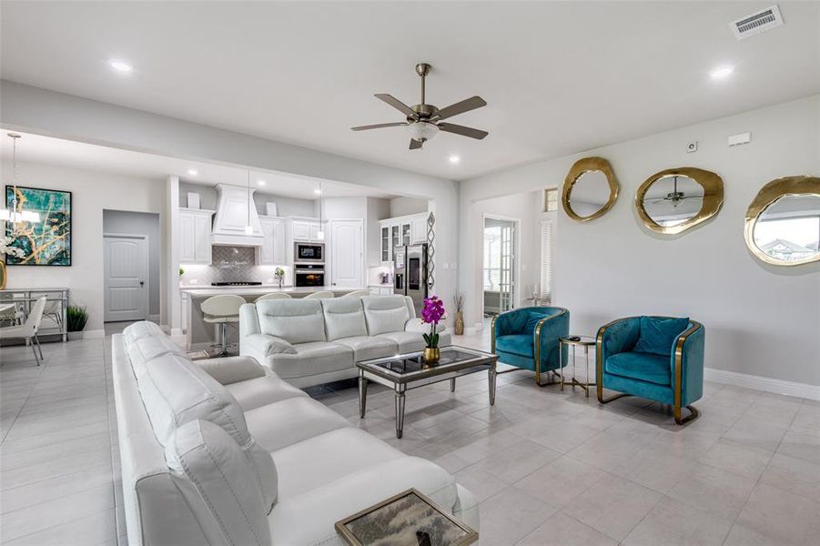 Furnished interior view inside a new home in , Royse City (Image 7).