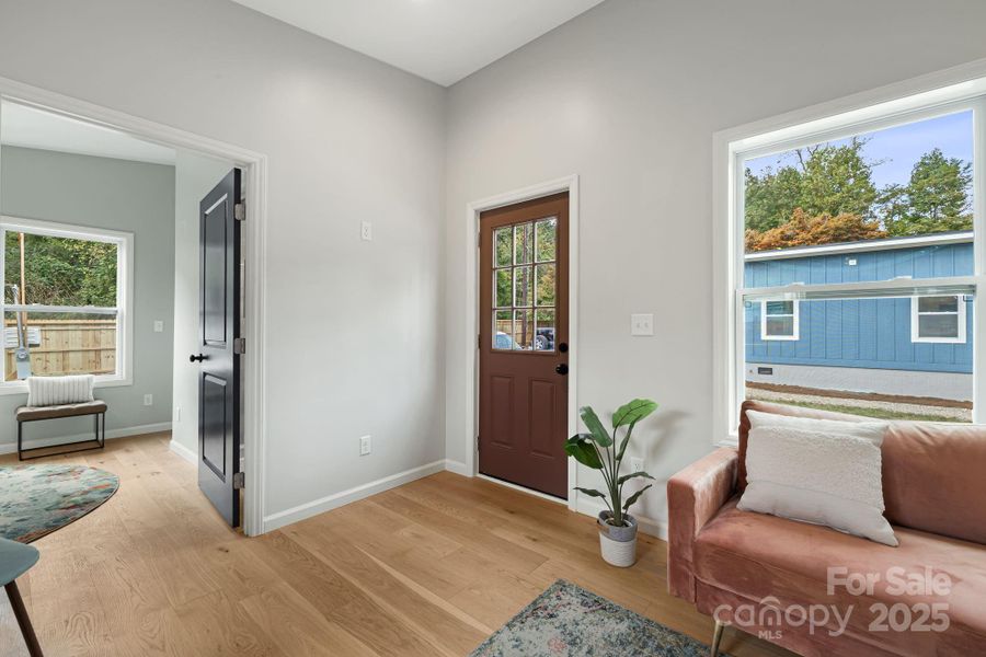 Furnished interior view inside a new home in , Asheville (Image 17). Furnished interior view inside a new home in , Asheville (Image 17).