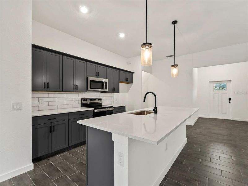 Furnished interior view inside a new home in , North Port (Image 8).