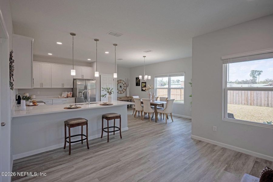 Furnished interior view inside a new home in , Jacksonville (Image 26).