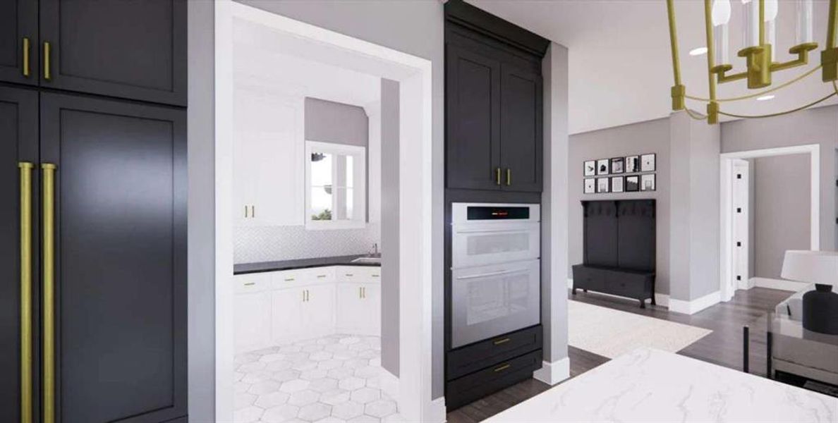 Furnished interior view inside a new home in , Carrollton (Image 27).