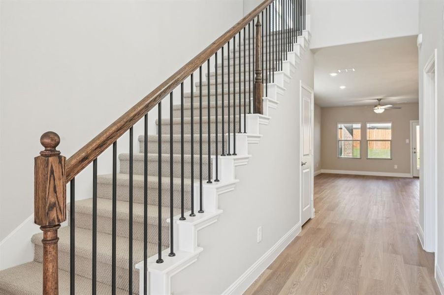 Spacious, unfurnished interior of a new home in Simpson Crossing - Spring Series, McKinney (Image 21).