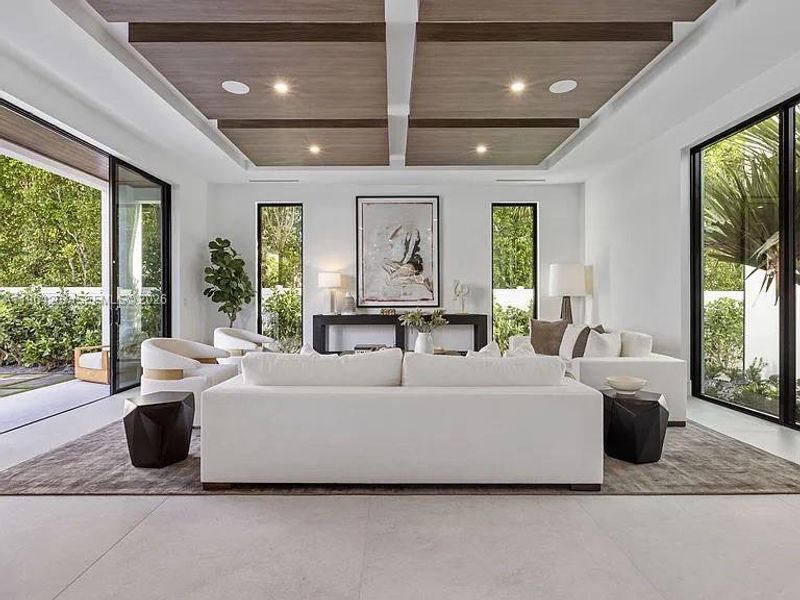 Furnished interior view inside a new home in , West Palm Beach (Image 10).