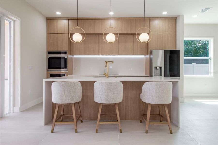 Furnished interior view inside a new home in , Tampa (Image 67).