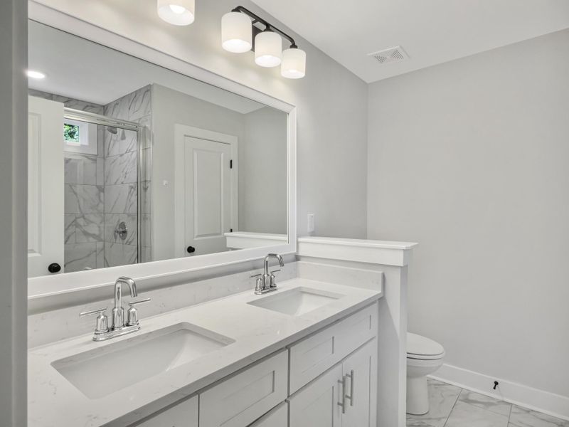 Furnished interior view inside a new home in , James Island (Image 46).