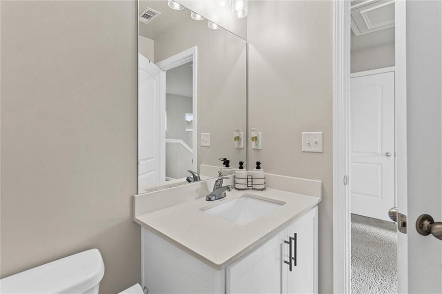 Furnished interior view inside a new home in Enclave at Brookside Crossing, Auburn (Image 39).