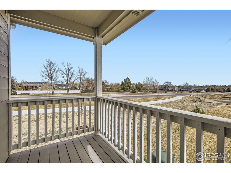 Exterior details and patio area of a home in Johnstown Village, Johnstown (Image 3).