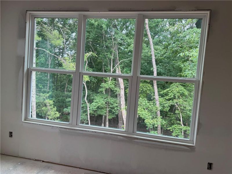 In-progress construction of a new home in , Flowery Branch, GA (Image 6).