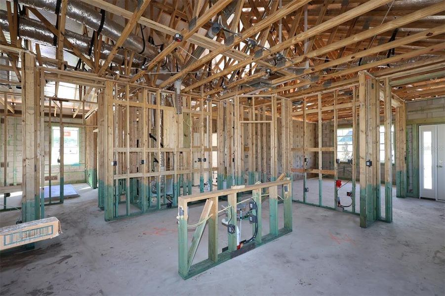 In-progress construction of a new home in Bay Lake Farms, St. Cloud, FL (Image 11).