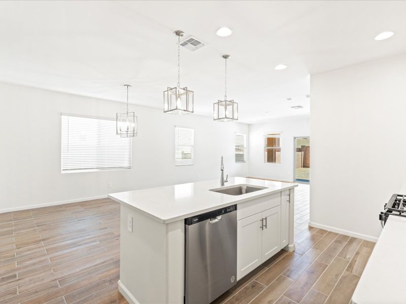 Furnished interior view inside a new home in Mandarina - Signature Series, Marana (Image 4).