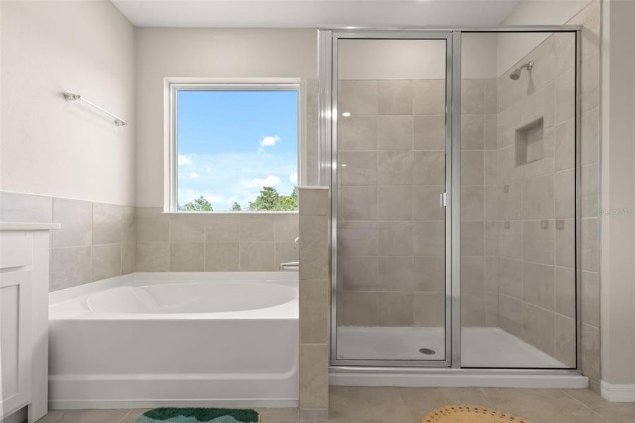 Furnished interior view inside a new home in Deerbrook, Land O' Lakes (Image 14).
