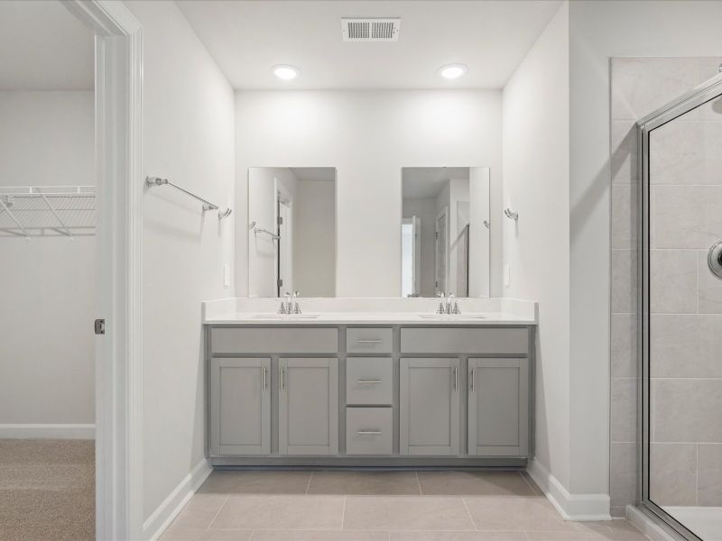 Furnished interior view inside a new home in Waterside - Boardwalk Series, Longs (Image 8).