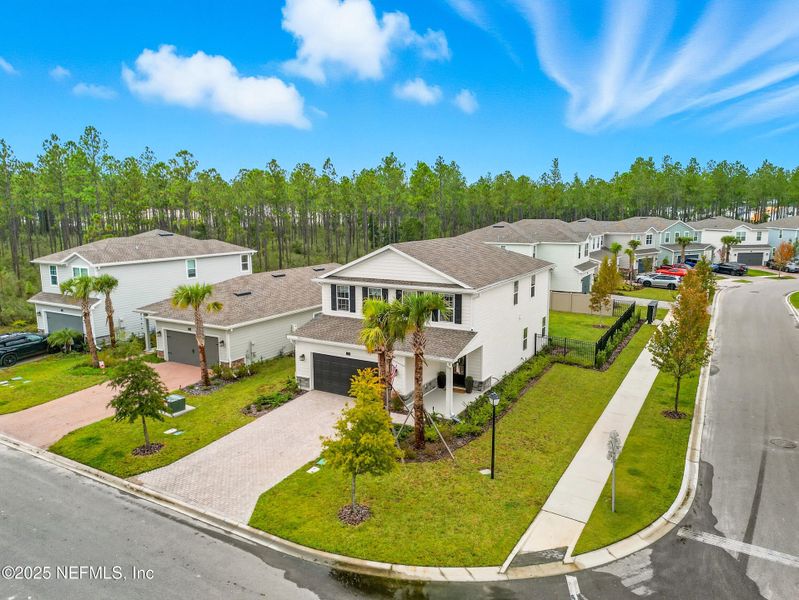 Front exterior of a new home in , St. Augustine, FL, highlighting curb appeal (Image 23).